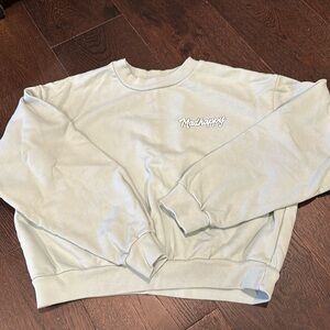 Light Green Cropped Madhappy Sweatshirt